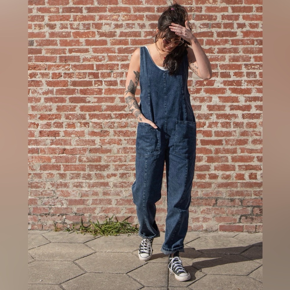 Denim Overalls
